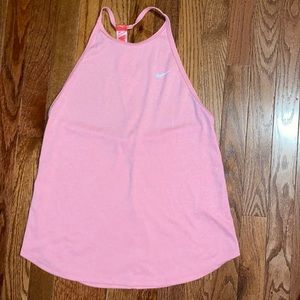 Nike, Medium, Pink/Salmon spaghetti strap tank top